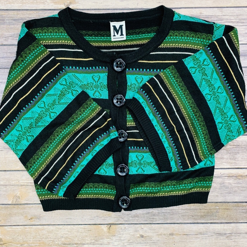 M Missoni gently used cardigan sweater